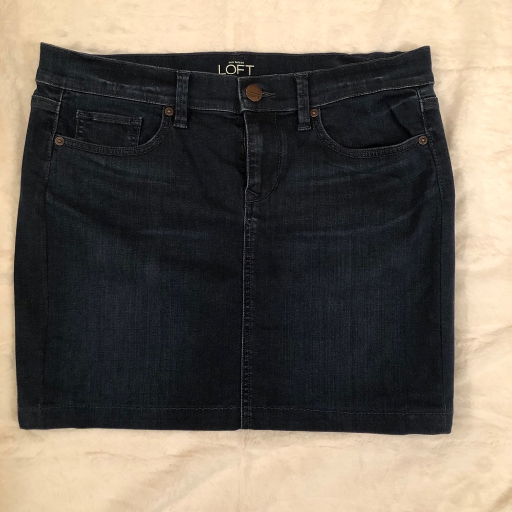 LOFT Jean skirt